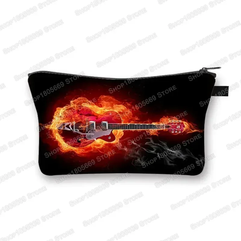 trousse à cosmétiques pour notes de musique pour femmes, sac de maquillage pour piano, jemakeup, sacs de rangement pour femmes pour le voyage, organisateurs de cosmétiques, sac cadeau
