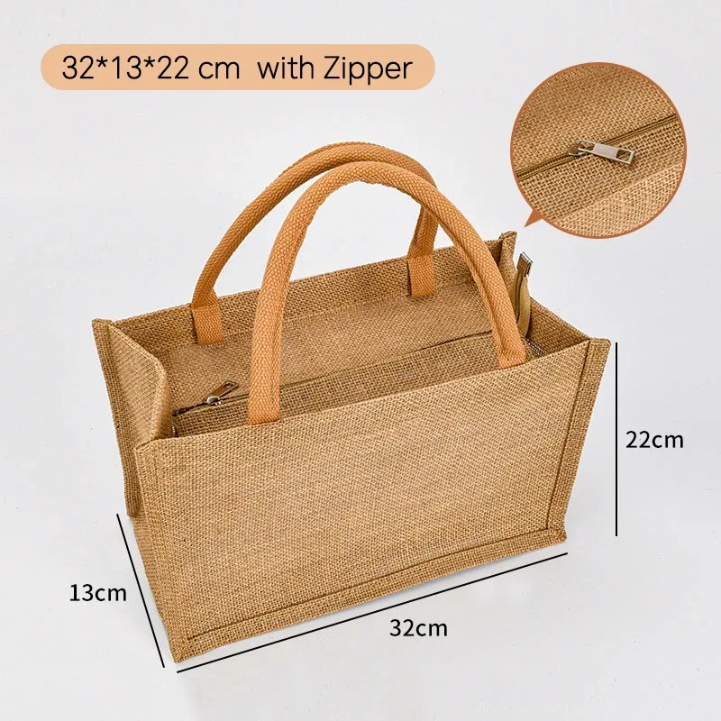 lot de 100 sacs fourre-tout en toile de jute personnalisés, sacs d'épicerie, sacs de plage, sacs cadeaux de mariage et d'anniversaire, sacs laminés avec logo, vente en gros