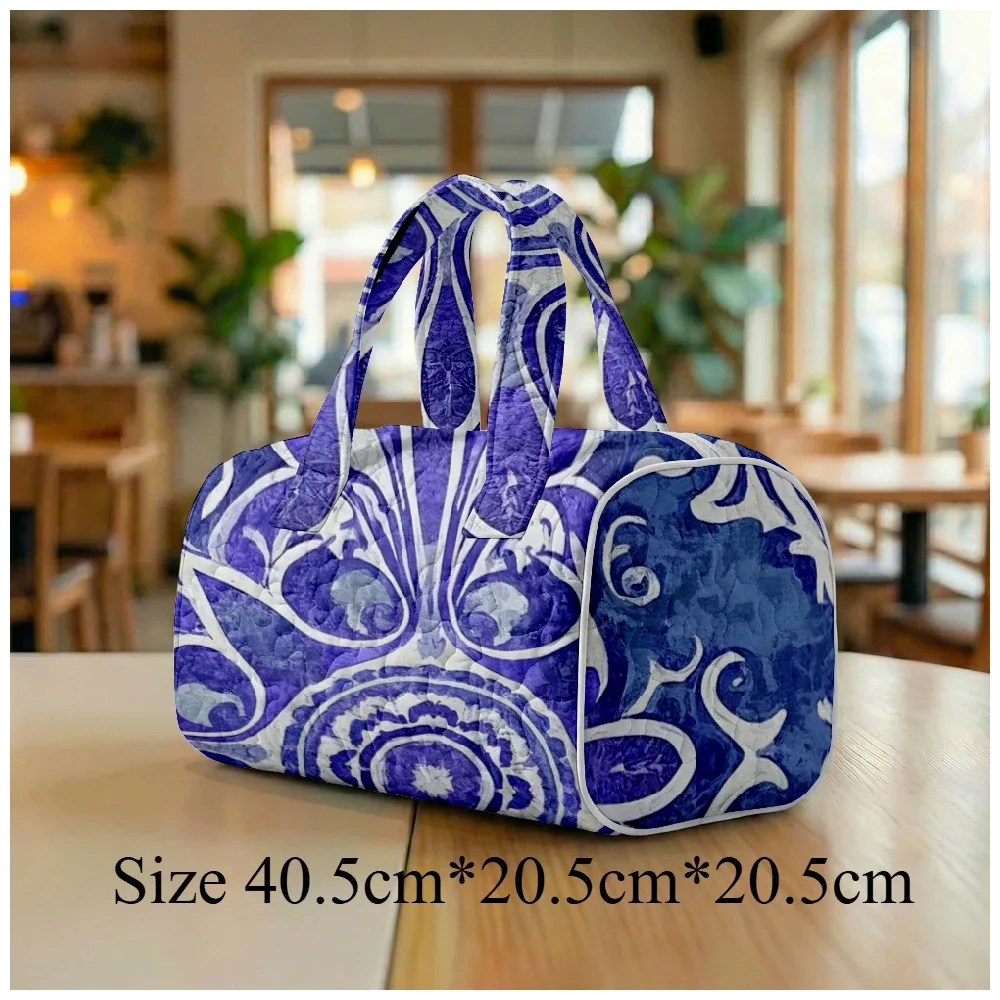 sac fourre-tout matelassé pour homme et femme, grand sac hobo chic bohème, sac à bandoulière unique à imprimé cachemire, sac de plage spacieux, sac de voyage fourre-tout