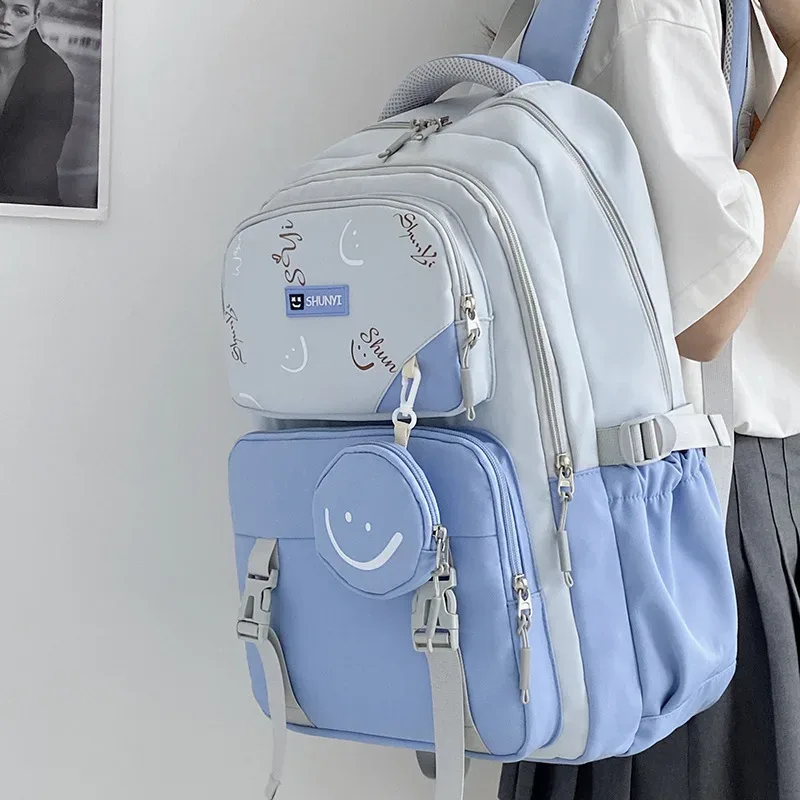 sac à dos scolaire pour collégiens, sacs d'école pour filles, cartable pour enfants, sac à dos d'école primaire, sac de voyage pour étudiants, mochilas