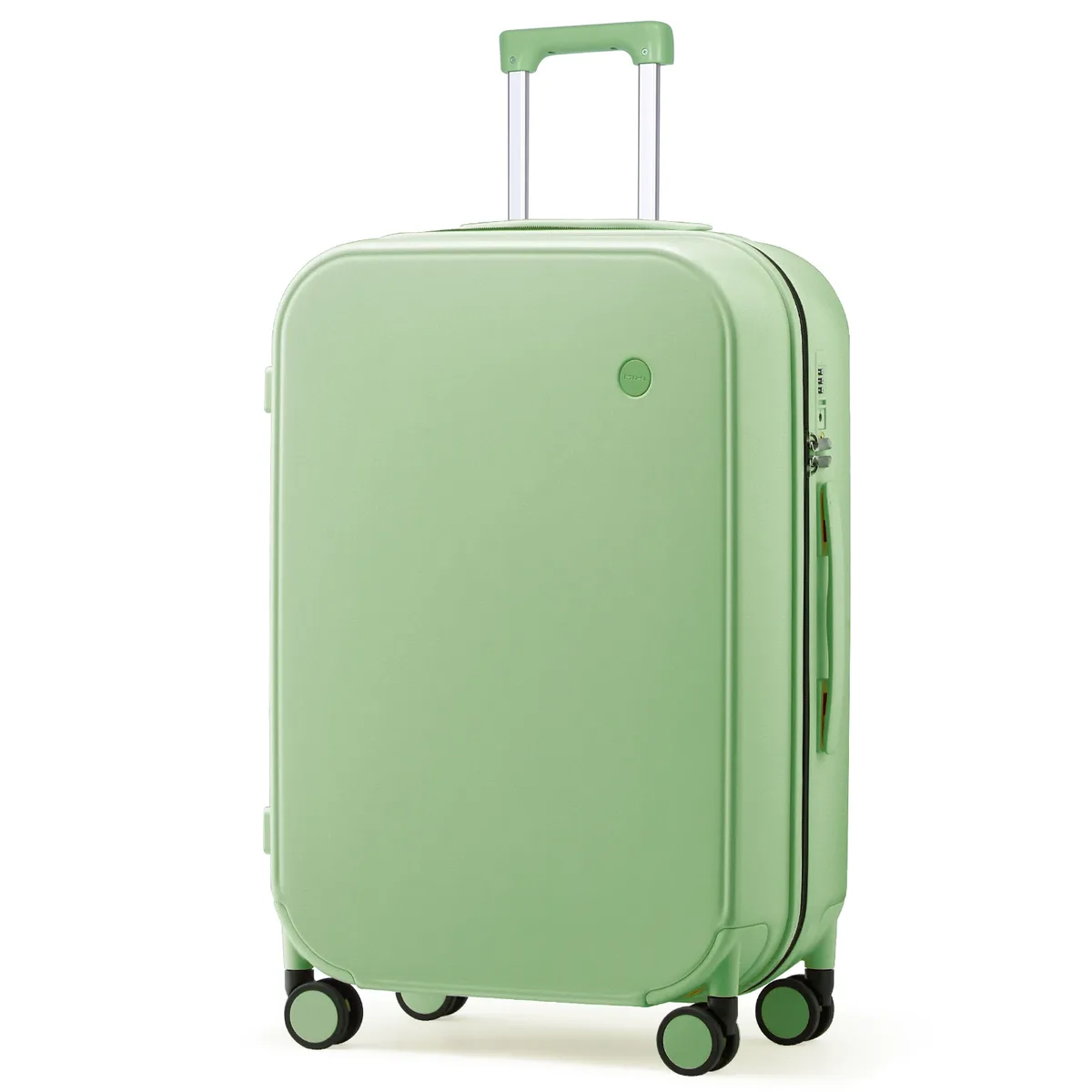 mixi – valise de voyage pour hommes et femmes, design breveté, valise à roulettes, boîtier de chariot roulant, sac à main de 18 pouces, 20 pouces, 24 pouces, contrôle 100% pc