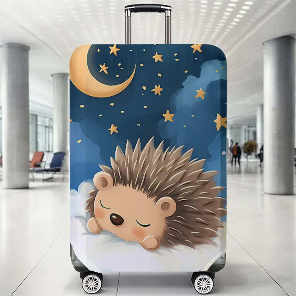 housse de protection pour bagages à motif animal, ensemble adapté aux housses de bagages de 18 à 32 pouces, housse de poignée de valise, accessoires de voyage