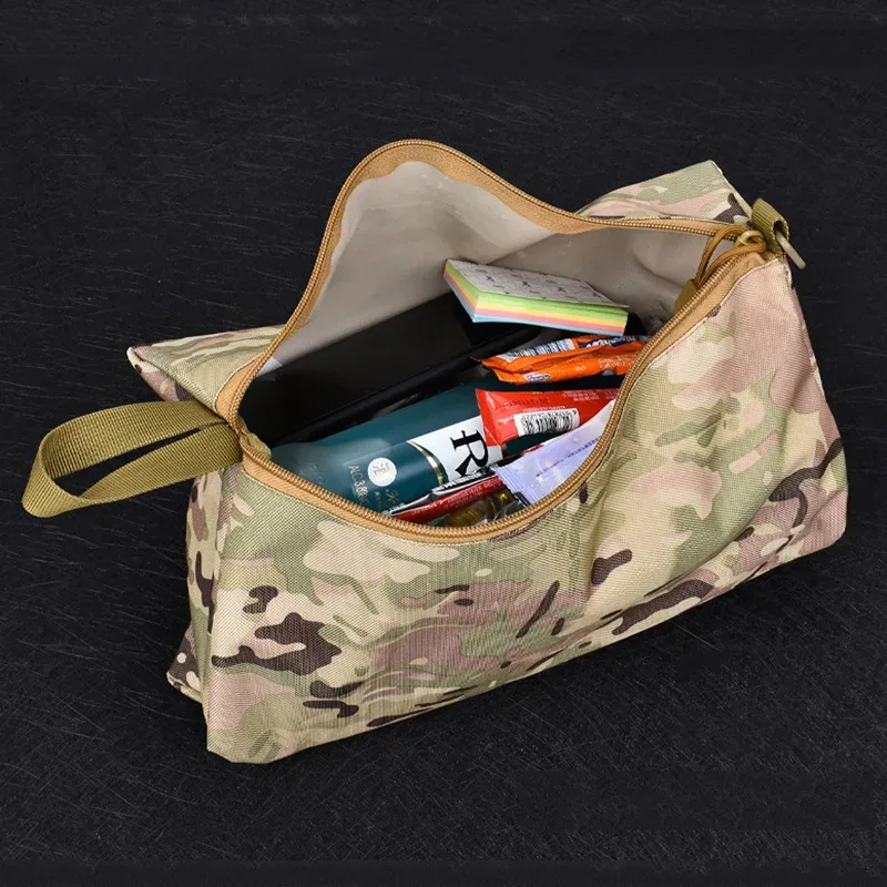 Sac banane tactique multifonctionnel d'extérieur, tissu Oxford 600D, organisateur de Sport militaire, pochette étanche, sac de rangement de voyage pour hommes
