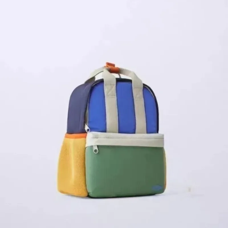 sac à dos kawaii pour femmes avec broderie en forme d'arête de poisson, sac d'étudiant léger, sac à dos de voyage tendance pour hommes et femmes