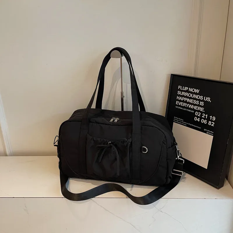 nouveau sac de voyage grande capacité épaule portable sac à bagages sac de rangement de voyage sacs d'embarquement sport fitness sacs pour femmes сумка