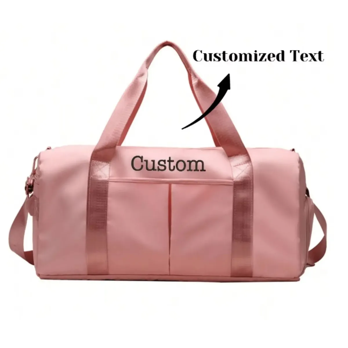 Sac de voyage personnalisé avec nom, Cadeaux pour la fête des mères, Sac de voyage mignon pour elle, Sac de week-end personnalisé, Sac de voyage, Sac de sport avec initiales
