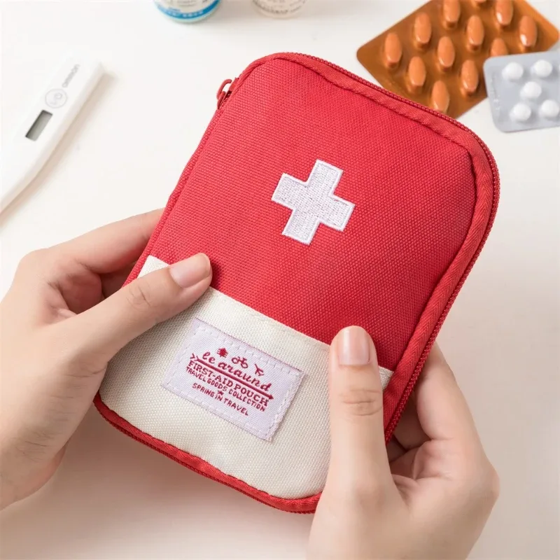 3 pièce/ensemble paquet de médicaments portable de voyage sac de premiers secours multifonctionnel sac de rangement camping en plein air voyage et sac de rangement à domicile