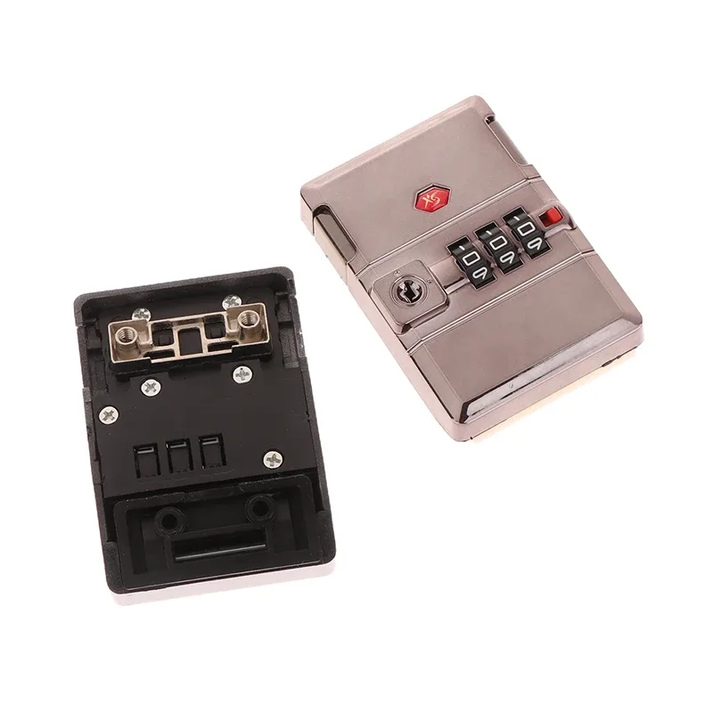 cadenas à combinaison à 3 chiffres en métal pour valise de voyage, coffre, armoire à code, coffret cadeau