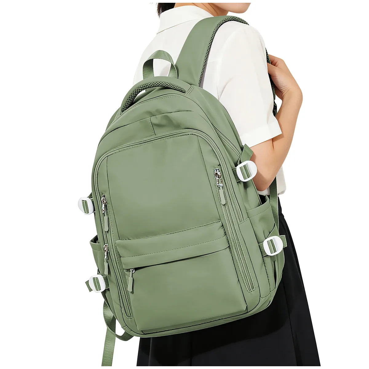 sacs à dos unisexes, sacs pour ordinateur portable de grande capacité, sacs à dos de voyage multi-compartiments, adaptés aux adolescents, sacs d'école décontractés pour tous les jours