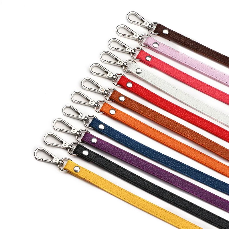 longueur 60 cm femmes sac sangle en cuir pu sac à bandoulière sangle couleur unie détachable sac à main poignée mode sac ceinture sacs pièces chaudes