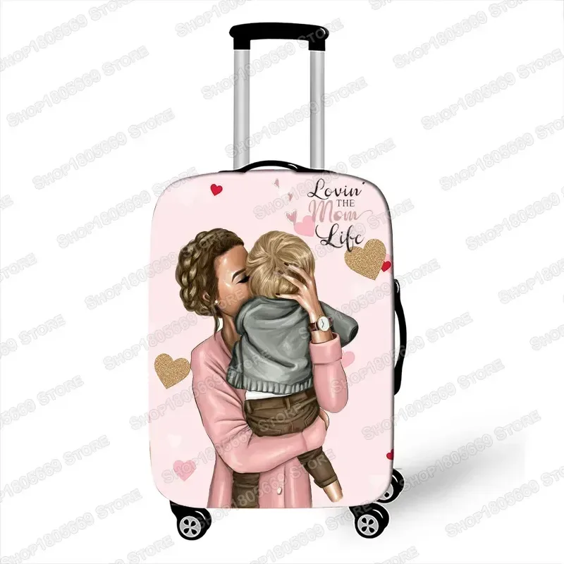 juste de bagage imprimée dessin animé pour filles, super spinal, accessoires de voyage, valise trolley, housses de protection de bagages, housse de valise anti-poussière