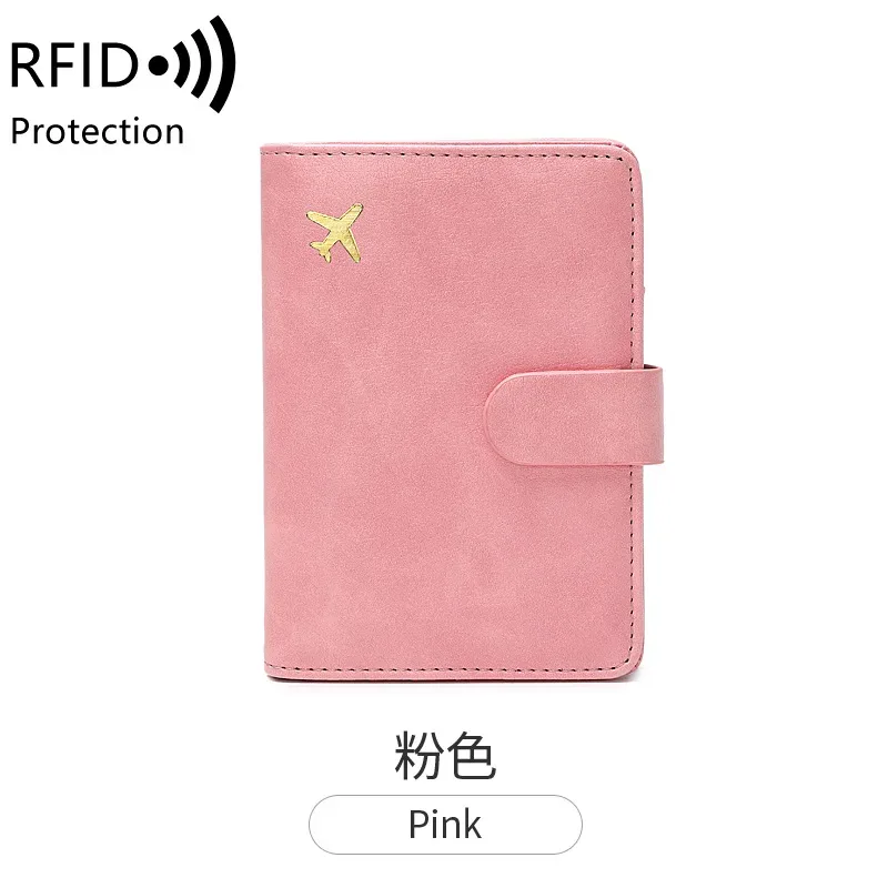 portefeuille de passeport de voyage avec lettres personnalisées, sac à cartes de grande capacité en cuir pu pour hommes, porte-passeport multifonction pour voyage d'affaires