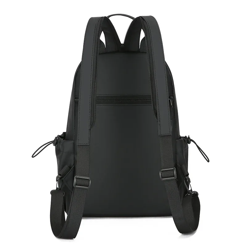 mode hommes sac à dos sac à dos de haute qualité en cuir pu souple mâle sac à dos décontracté sangles à glissière conception adolescent sac à dos