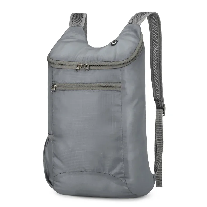 sac à dos de sport de loisirs en plein air, sac pliable, rangement léger, résistant à l'usure, sac à dos de randonnée et de cyclisme