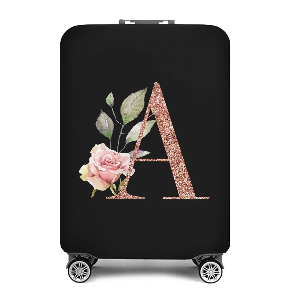 housses de protection pour bagages extensibles 18-32, housse de protection pour valise de voyage, série or rose, housses anti-poussière, organisateur de voyage