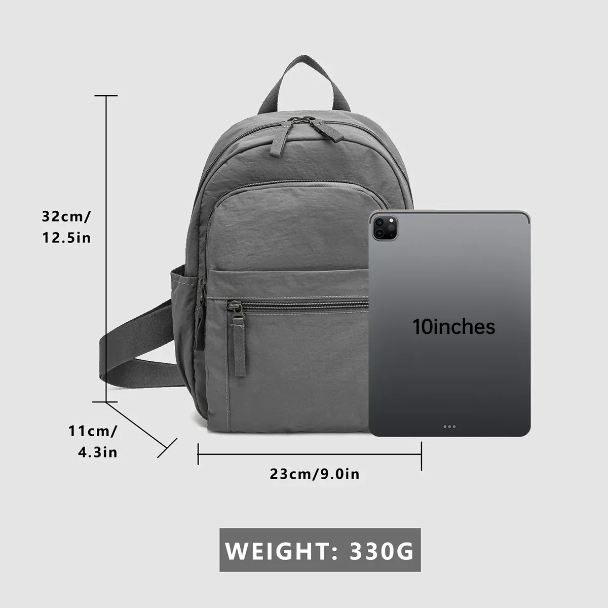 sac à dos de voyage français fresh mommy normcore, nouvelle niche haut de gamme, léger, mode de banlieue, sac à dos réduisant la charge