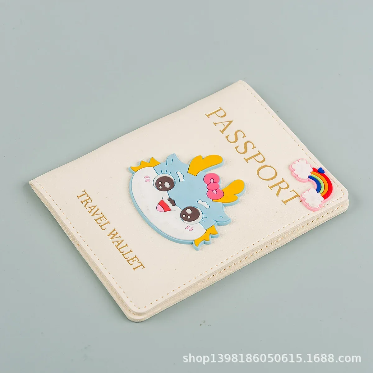 couverture de passeport sur le thème d'anime, porte-documents de voyage tendance pour sac essentiel quotidien, couvertures de passeport