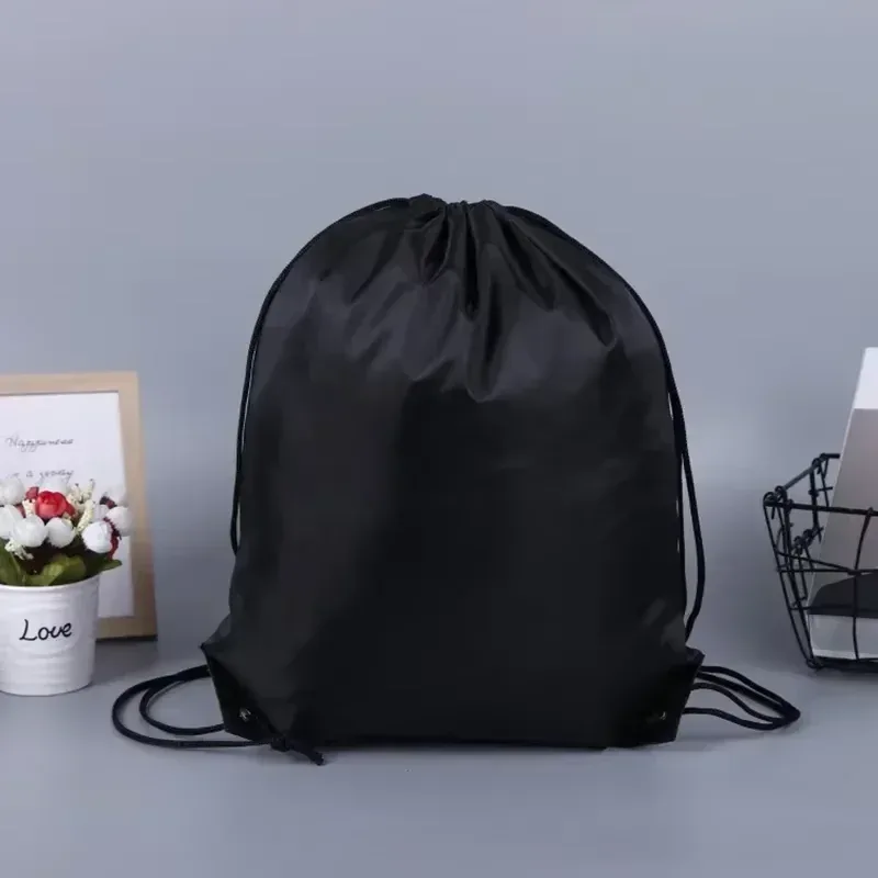 sac à dos de rangement de gymnastique élégant et durable, 1 pièce, avec poche en nylon oxford et fourre-tout, sac de rangement à double épaule