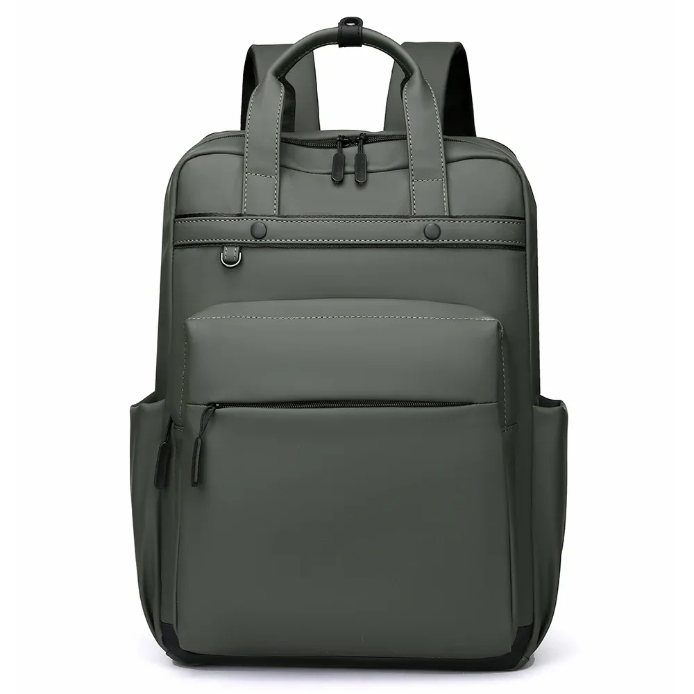 sac à dos d'affaires résistant à l'usure de grande capacité, sac d'ordinateur de 15.6 pouces, sac à dos de voyage pour hommes et femmes