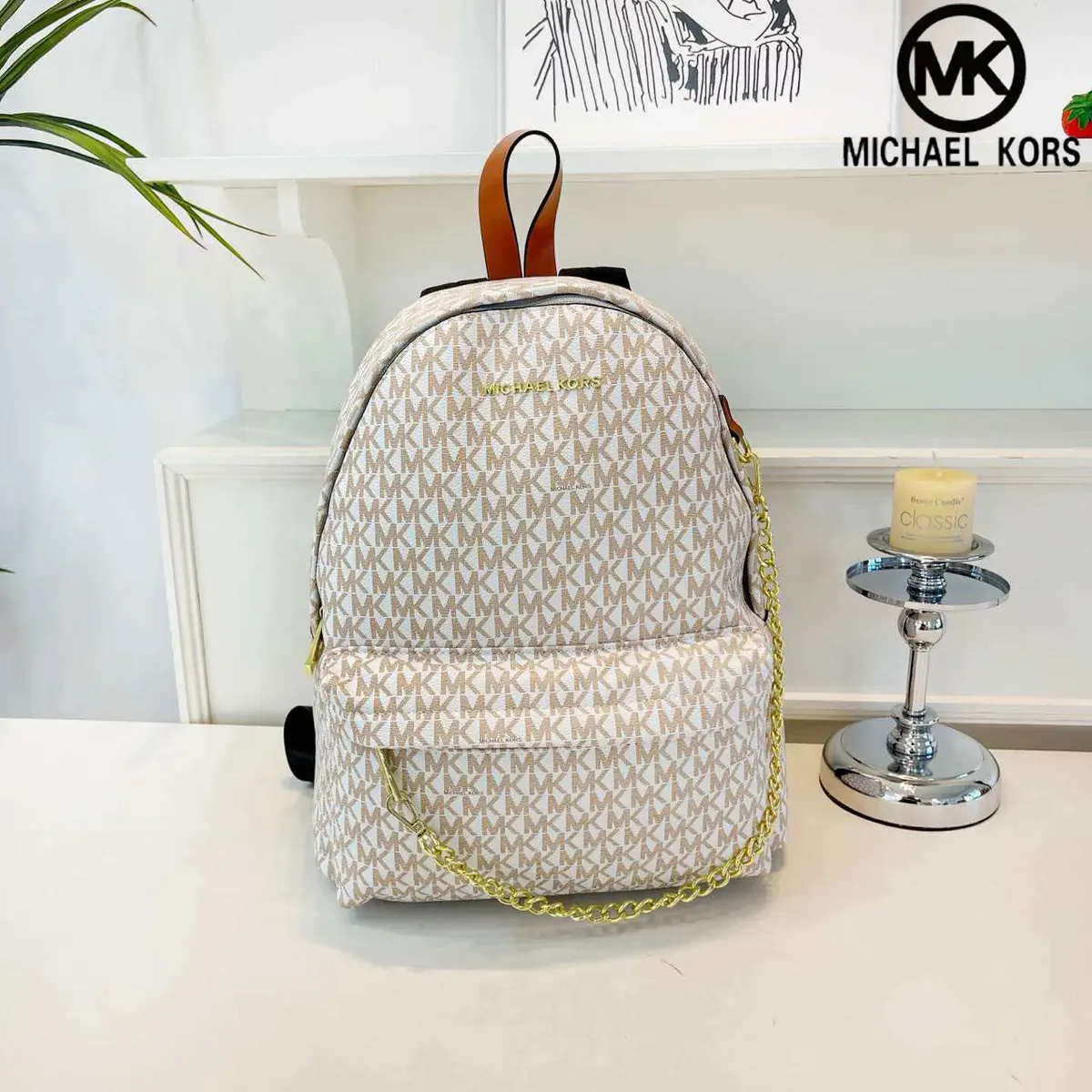 michael kors 2026 nouvelle collection de sacs pour femmes - sac à dos moyen slater - sac à bandoulière casual pour voyage