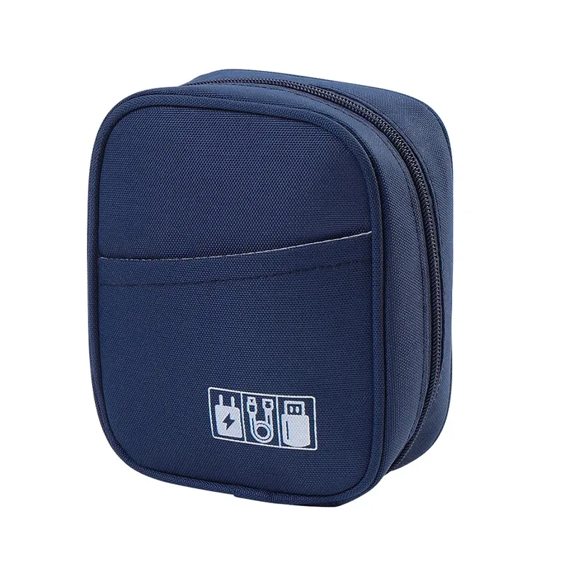 sac de rangement étanche pour câble de données de voyage, étui pour écouteurs, banque d'alimentation usb, accessoires numériques portables, nouveau