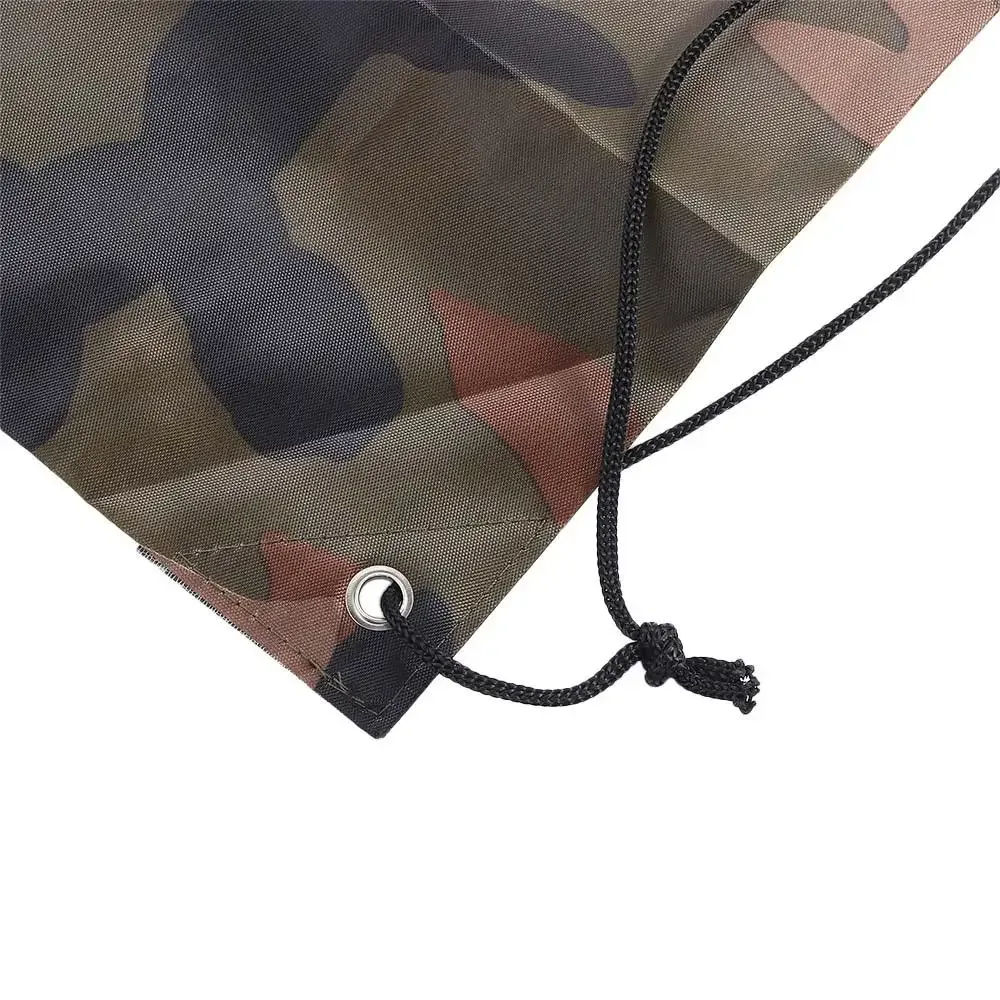 sac de voyage léger pour chaussures et vêtements, sac à dos de rangement épais, sac à cordon camouflage, sac oxford, sac de sport portable