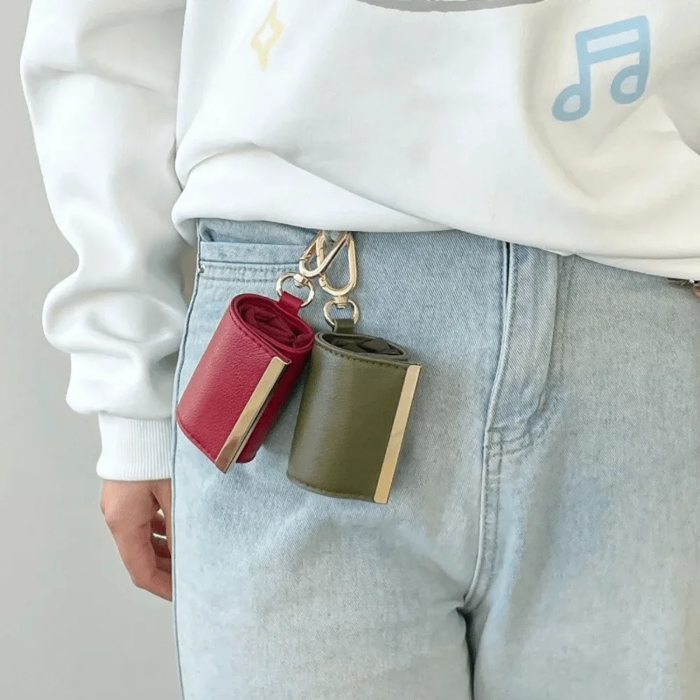 mini sac fourre-tout porte-clés réutilisable, léger, grande capacité, pliable, sac de courses, porte-clés, sac réutilisable extensible écologique