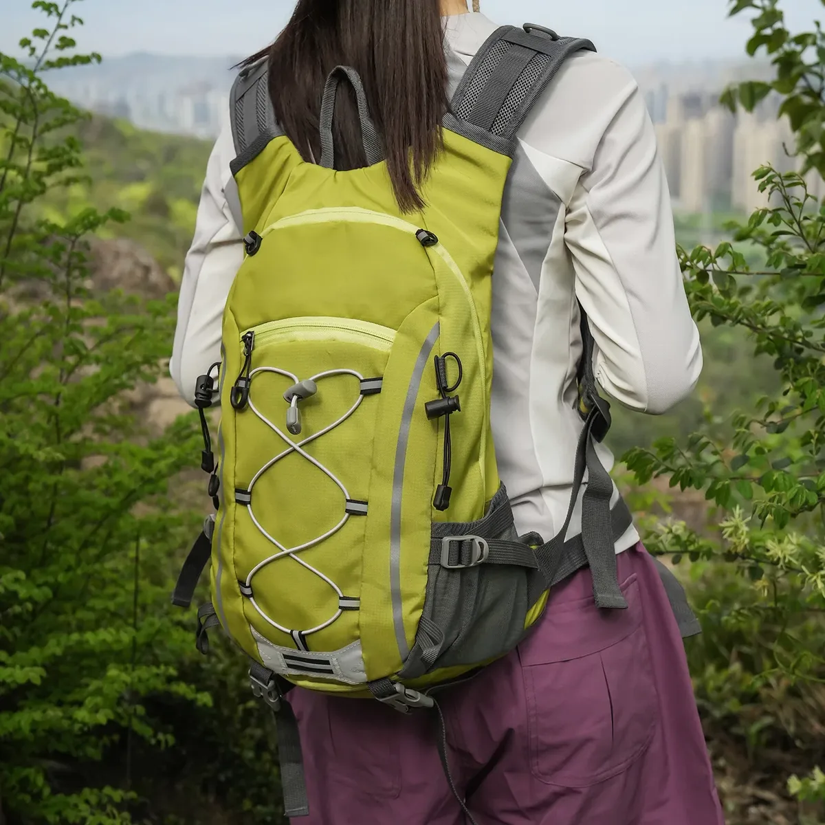 Sac à dos de randonnée imperméable, respirant, léger, unisexe, pour le voyage, le cyclisme, le sport, sac de sport pour homme et femme, équipement de plein air, sac à dos en nylon