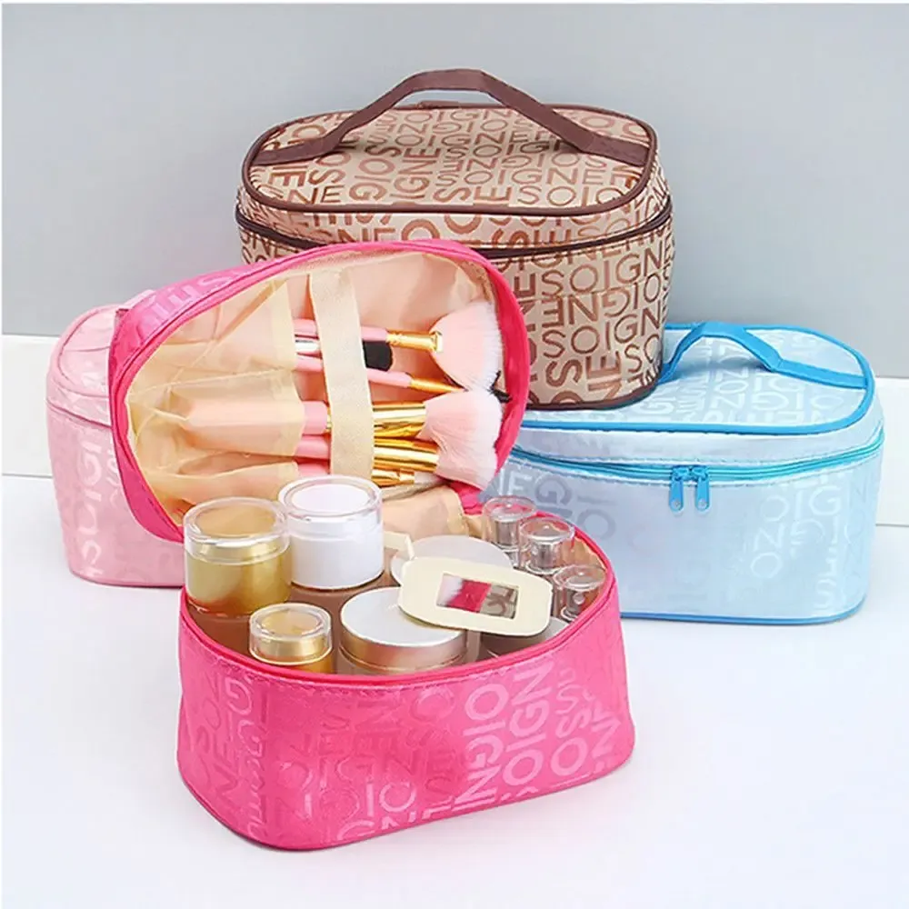 organisateur de rangement sac de maquillage pratique grande capacité accessoire de maquillage pochette cosmétique étanche voyage sac cosmétique maison