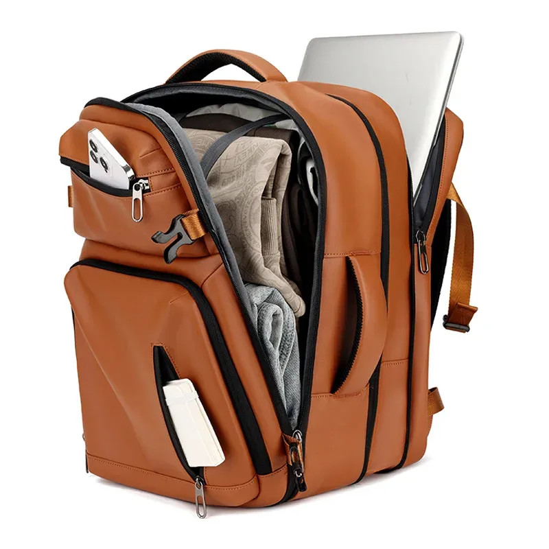 sac à dos pour ordinateur portable, extensible, imperméable, décontracté et professionnel, 15,6 pouces, grande capacité, pour les voyages