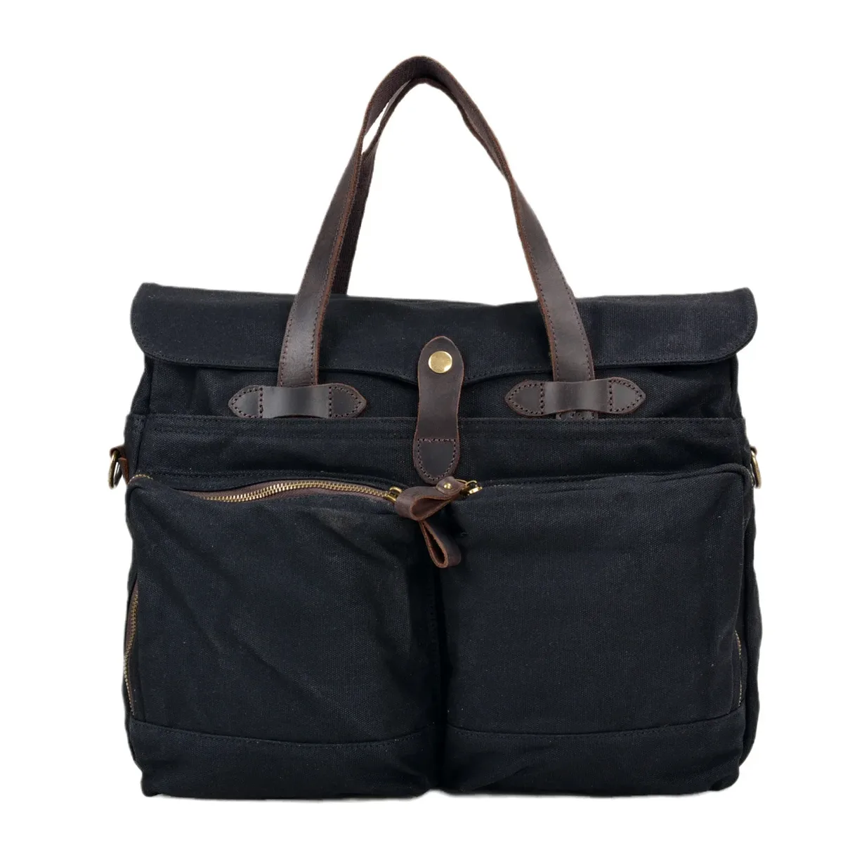 sac pour homme en toile cirée souple, sacoche d'affaires, sacoche pour ordinateur portable 15,61 pouces, sac à main décontracté, sac à bandoulière, sacoche bandoulière