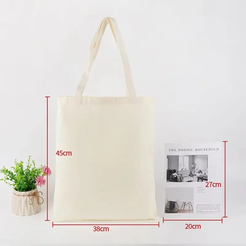 vente en gros de 50 sacs fourre-tout en toile réutilisables, sacs de shopping personnalisés avec logo, sacs promotionnels en vrac, sacs d'épicerie écologiques en coton