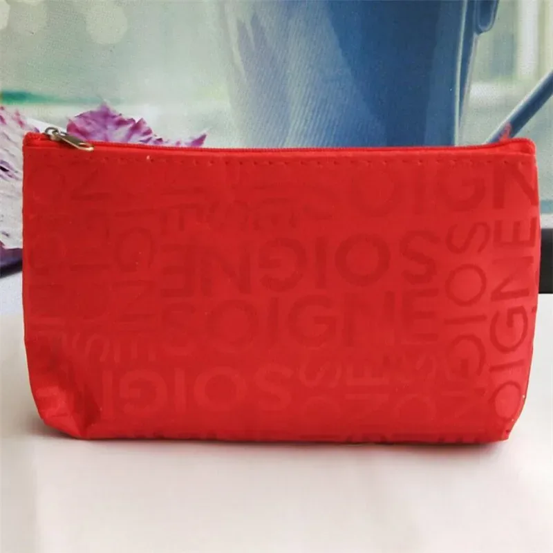 sac à cosmétiques portable avec fermeture éclair pour femme, trousse de maquillage, trousse de beauté multifonctionnelle, trousse de voyage, trousse de maquillage en poudre, trousse de toilette, porte-évaluation, mignon