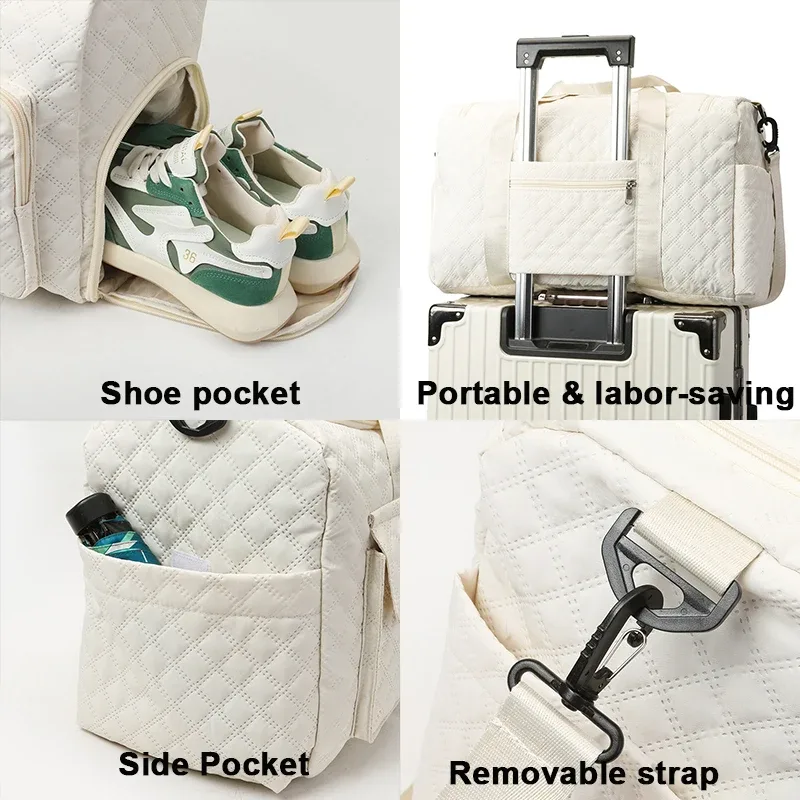 sac de voyage à la mode, sacs à main de grande capacité, bagages à main pour hommes et femmes, fourre-tout d'extérieur, sac de sport étanche