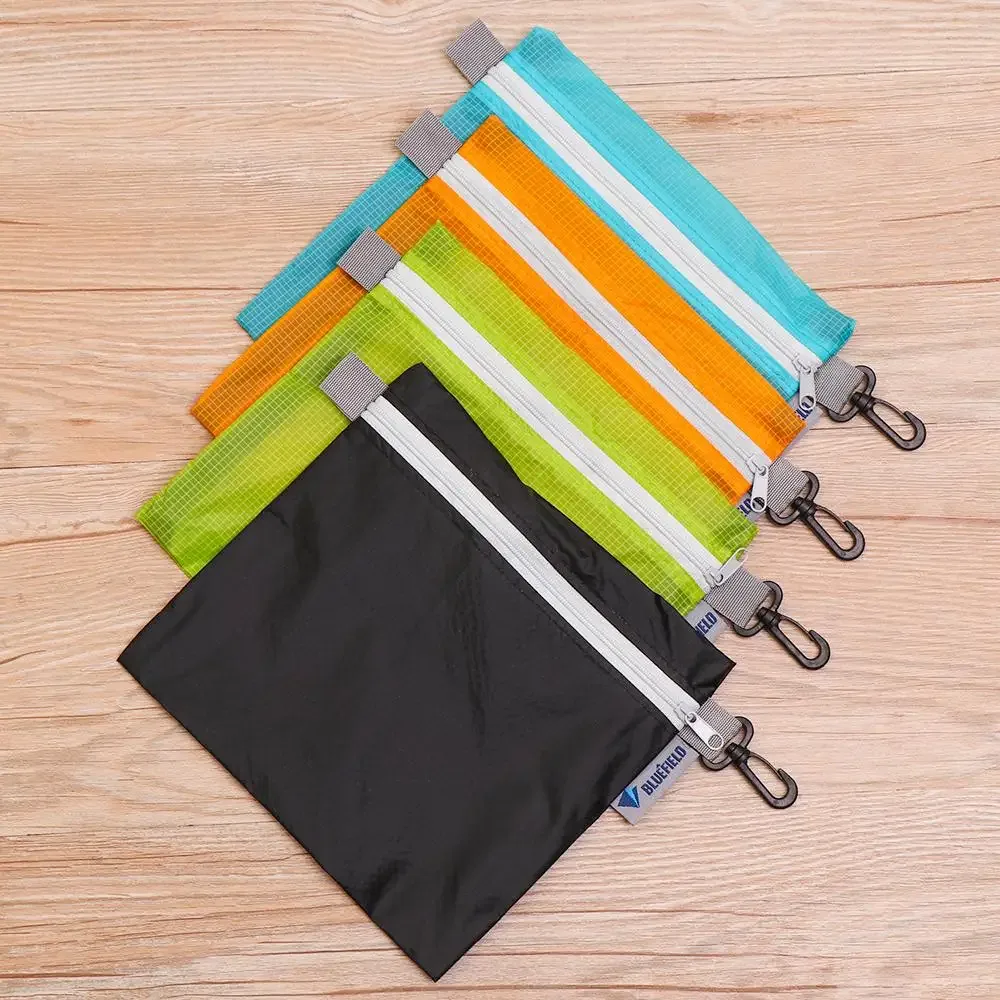 sac de natation étanche pour l'extérieur, sac de natation pour le camping, sac de randonnée avec crochet, sac de rangement à fermeture éclair, poudre de poche 4 couleurs