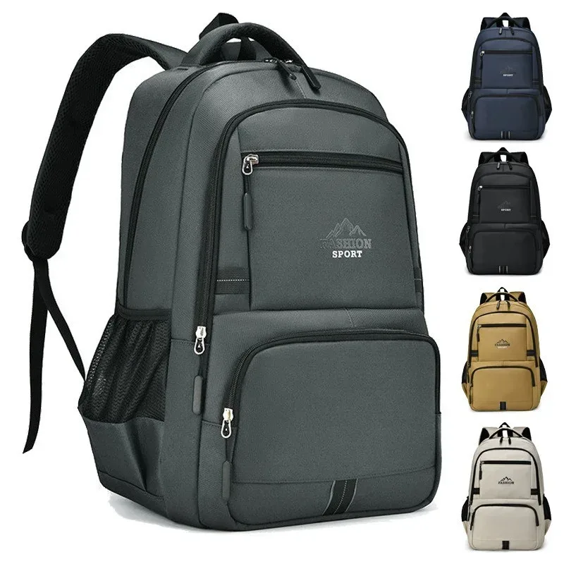 Sacs à dos pour hommes, sac à dos Oxford imperméable, sac d'ordinateur portable pour affaires, sac à dos de voyage décontracté, sac d'école pour lycéens