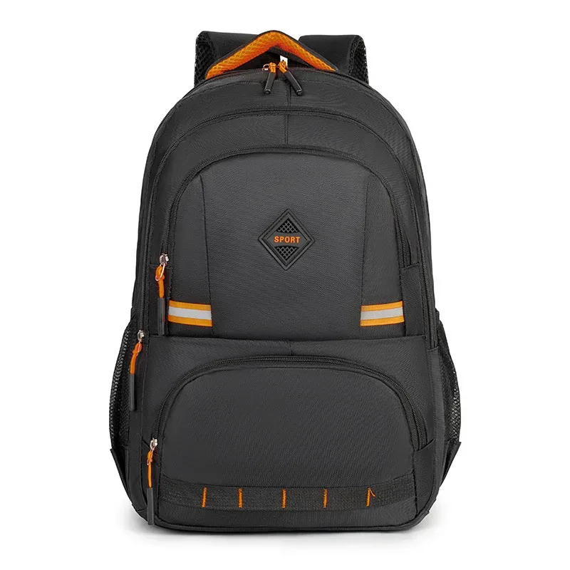 sac à dos nouvelle grande capacité sac d'ordinateur hommes simple mode collège étudiant sac ordinateur portable d'affaires double sacs à bandoulière