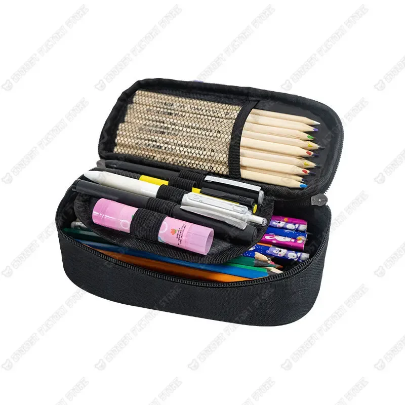 trousse de maquillage à motif de moto cool, trousse à crayons hurbike motor, trousse à cosmétiques pour adolescents, étuis à cosmétiques