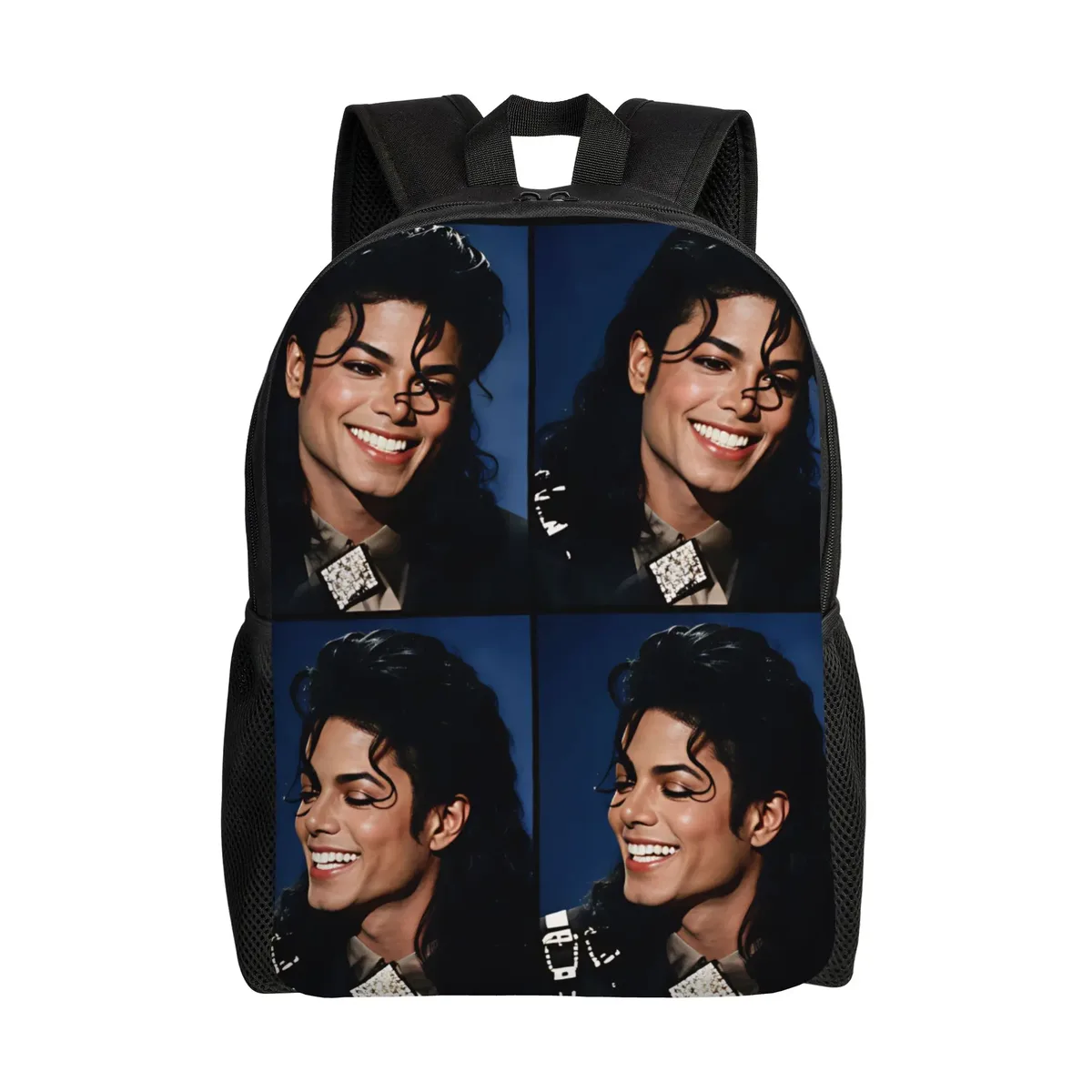sac à dos m-michael jacksons pour jeunes, sacs à dos légers en polyester, sacs modernes pour lycéens, sac à dos de randonnée de haute qualité