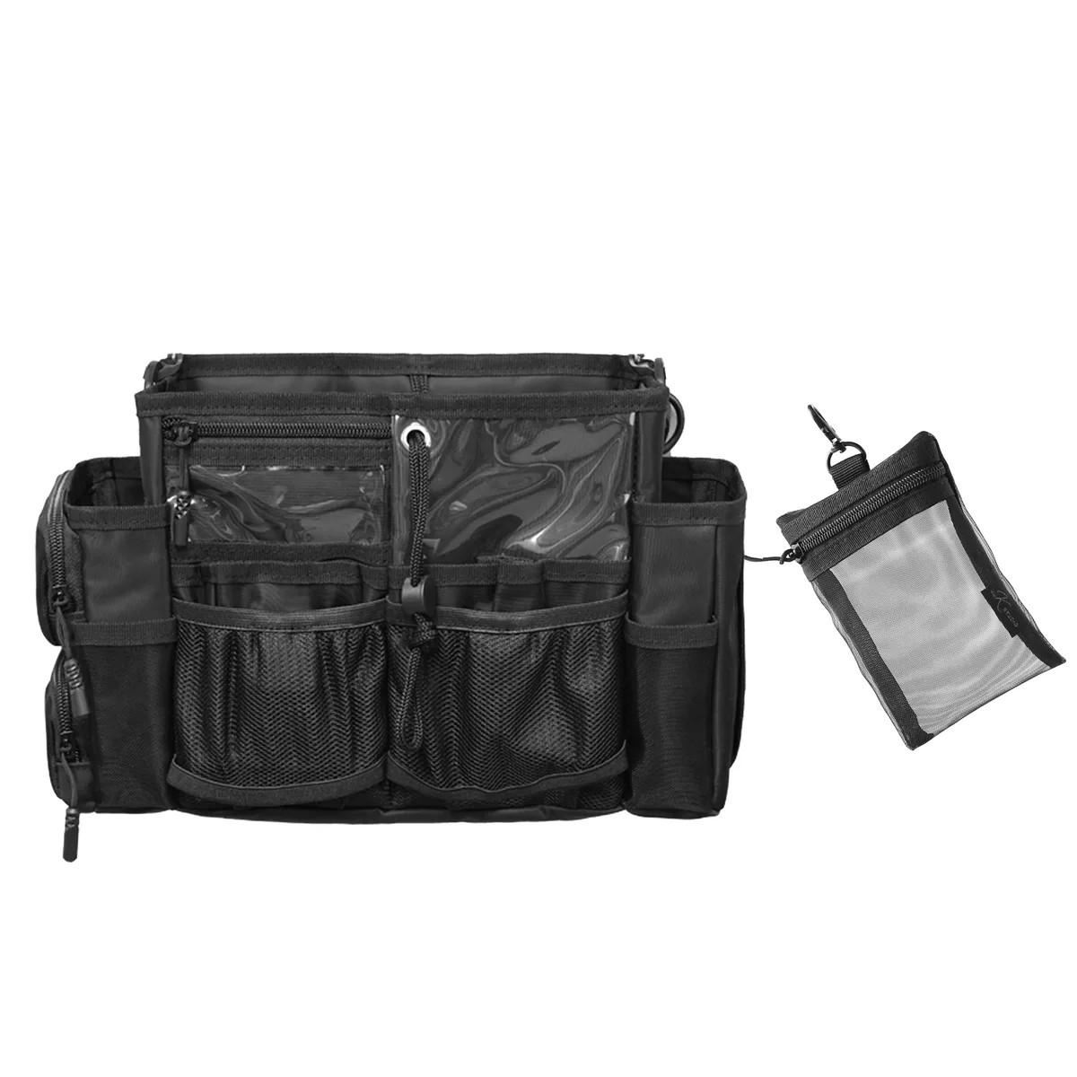 trousse de maquillage pour artistes, kit de retouche sur le site, organisateur de cosmétiques, sac d'insertion