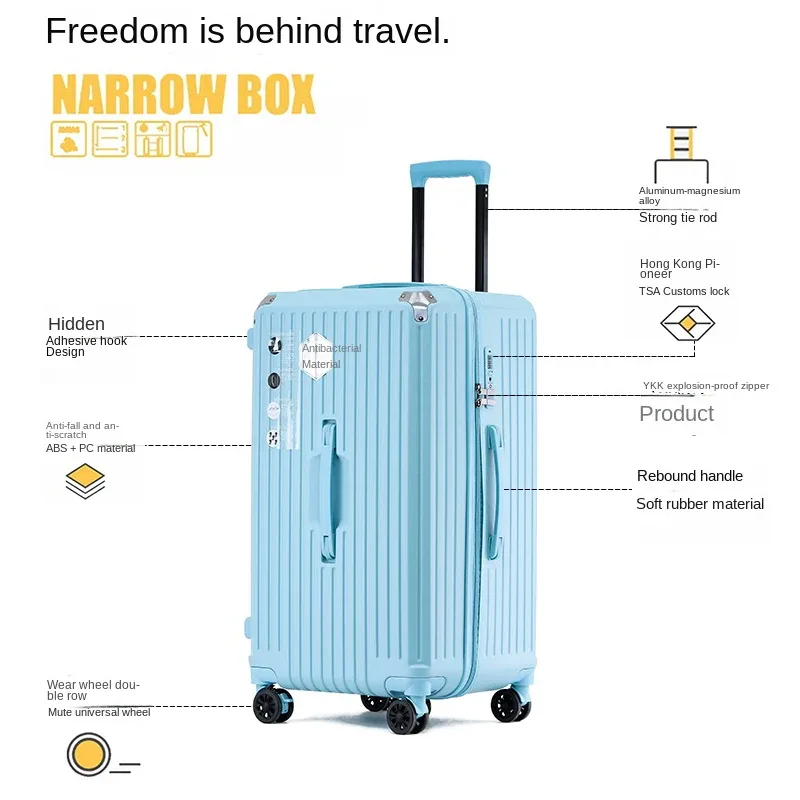valise rouge 28/36/50 pouces, bagages de grande taille avec cinq roues abs + pc, valises de cabine de 20 pouces, sac de voyage, boîtier de chariot à fermeture éclair