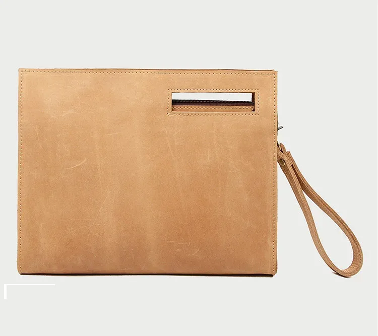 maheu porte-documents en cuir sac de fichiers pochette de documents en cuir véritable en vedette sac à main de fichier a4 en cuir de cheval fou affaires formelles