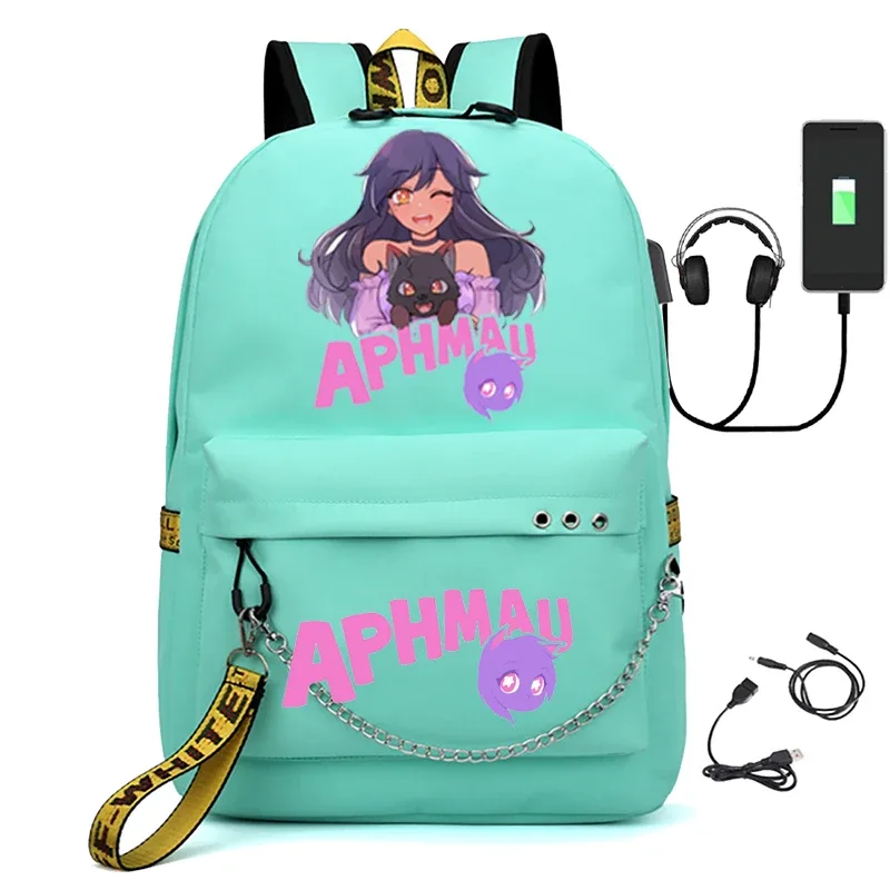 sac à dos usb en toile pour hommes, sac à bandoulière avec étui à crayons, pour garçons et filles