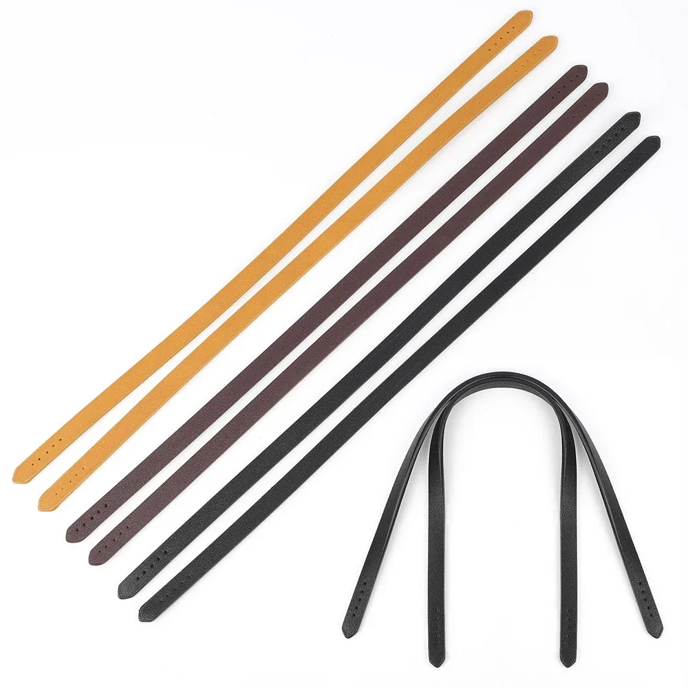 sangle de sac en cuir pu 40/70cm, 2 pièces, poignées de sacs à bandoulière, ceinture de remplacement pour femmes, bricolage, sac à main fait à la main, accessoires de réparation