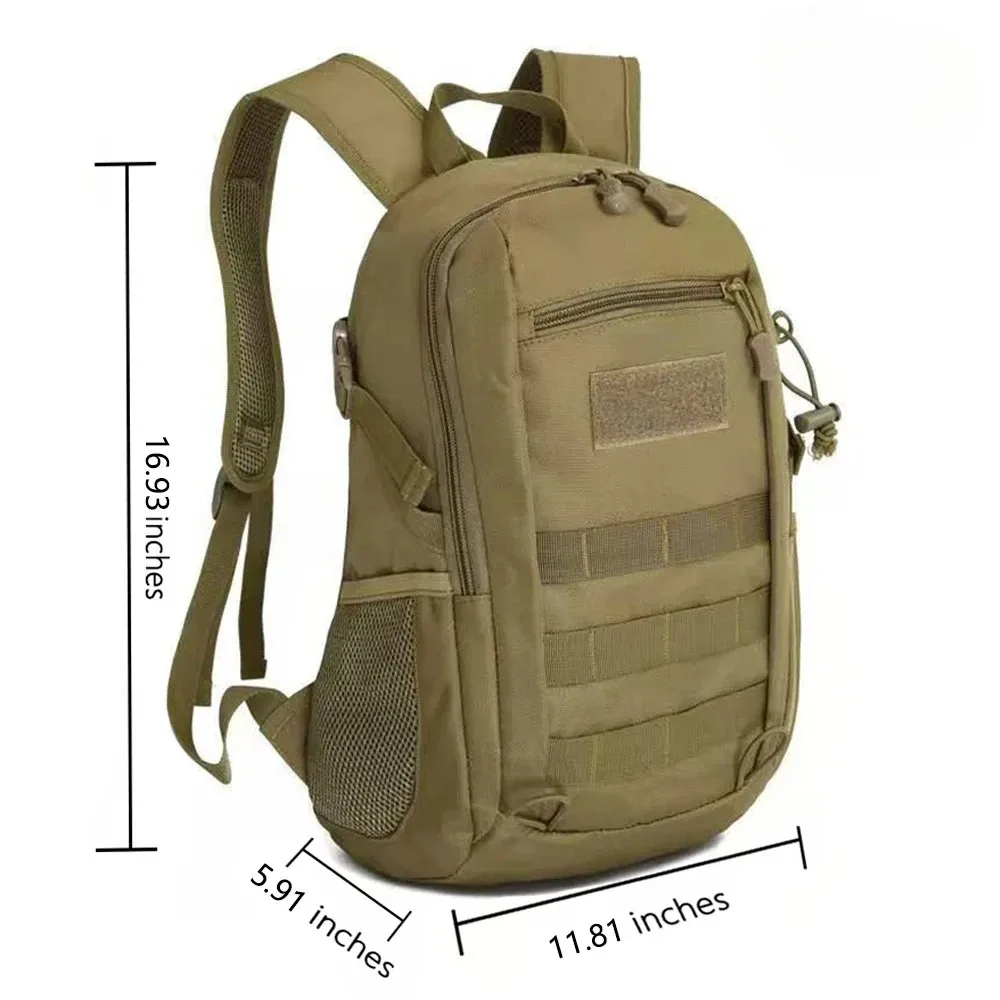 15l sac à dos tactique en plein air sacs à dos hommes enfant étanche sport voyage sac à dos camping mochila trekking pêche chasse sac