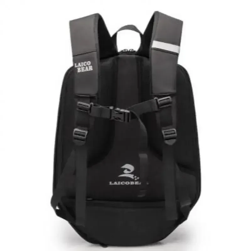 sac à dos d'équitation de moto pour hommes, sac de casque à coque rigide, sac d'ordinateur étudiant étanche de grande capacité, sac de chevalier