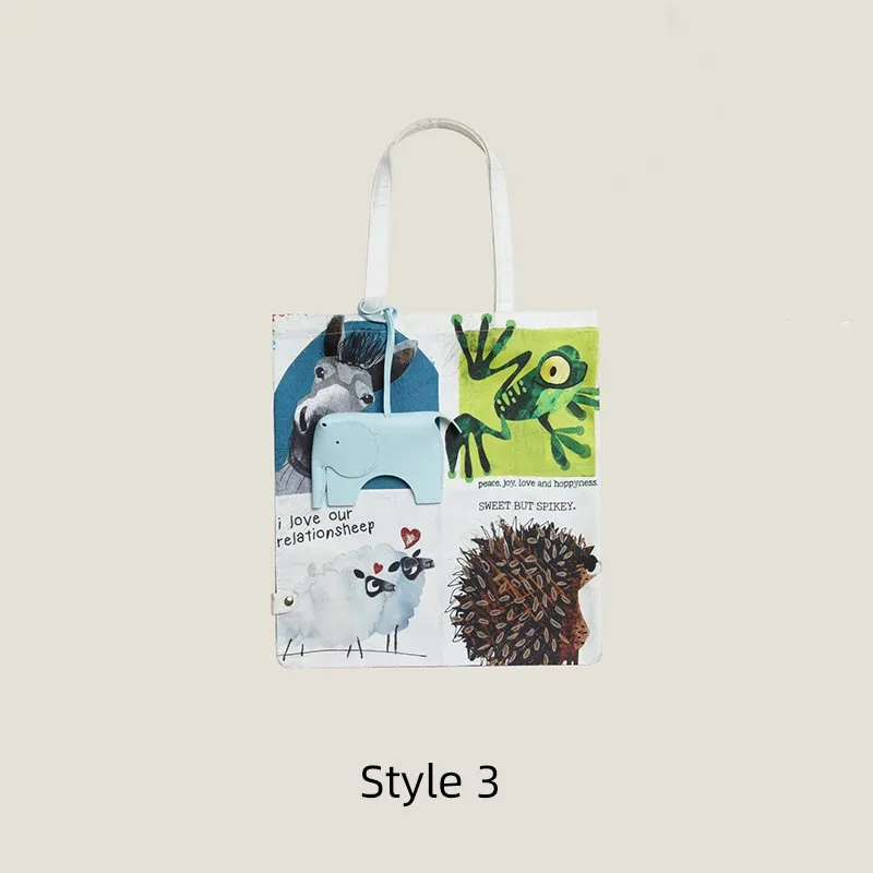 breloque de sac éléphant en peau de mouton avec pochette de rangement en soie, ornement décoratif 2-en-1 et organisateur pratique, accessoire en cuir