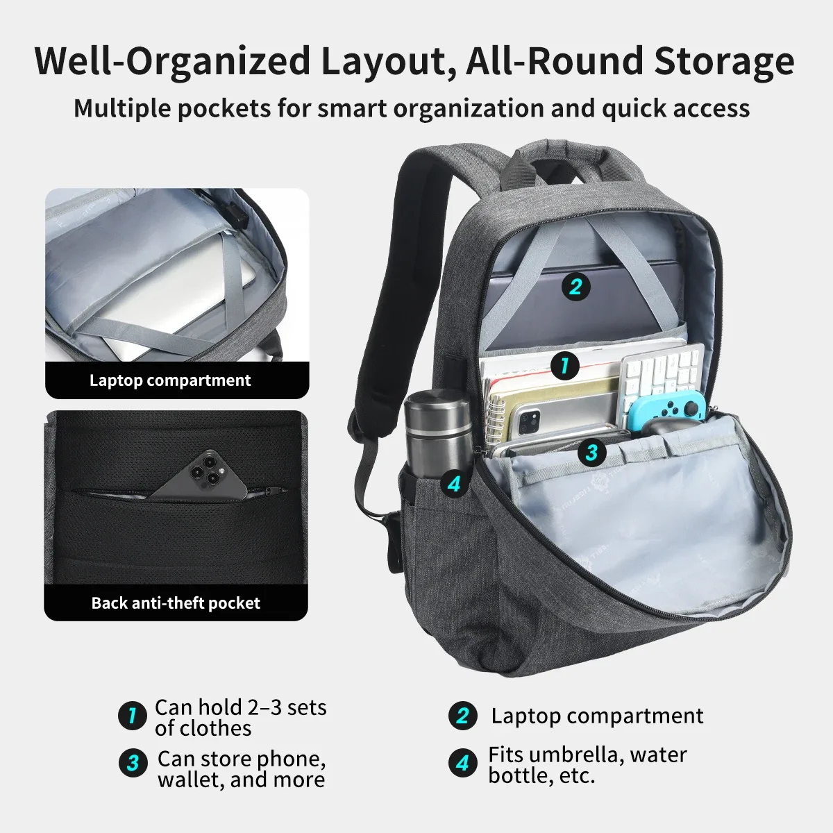 tigernu voyage sac à dos hommes usb port de chargement école sac à dos sacs pour hommes sac à dos mâle cartable en plein air sac à dos pour ordinateur portable adolescents
