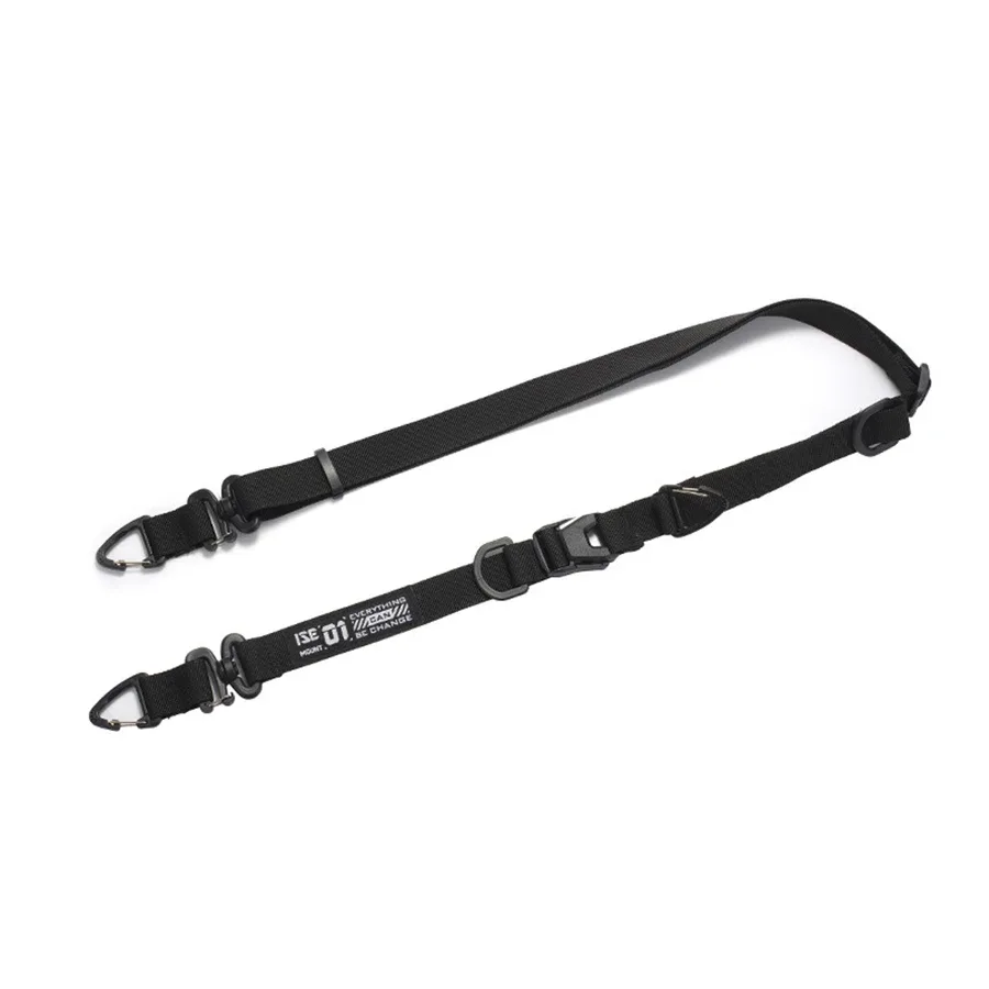 sangle de sac à dégagement rapide pour camping en plein air, avec anneau de suspension, sangle de sac à bandoulière multifonction réglable