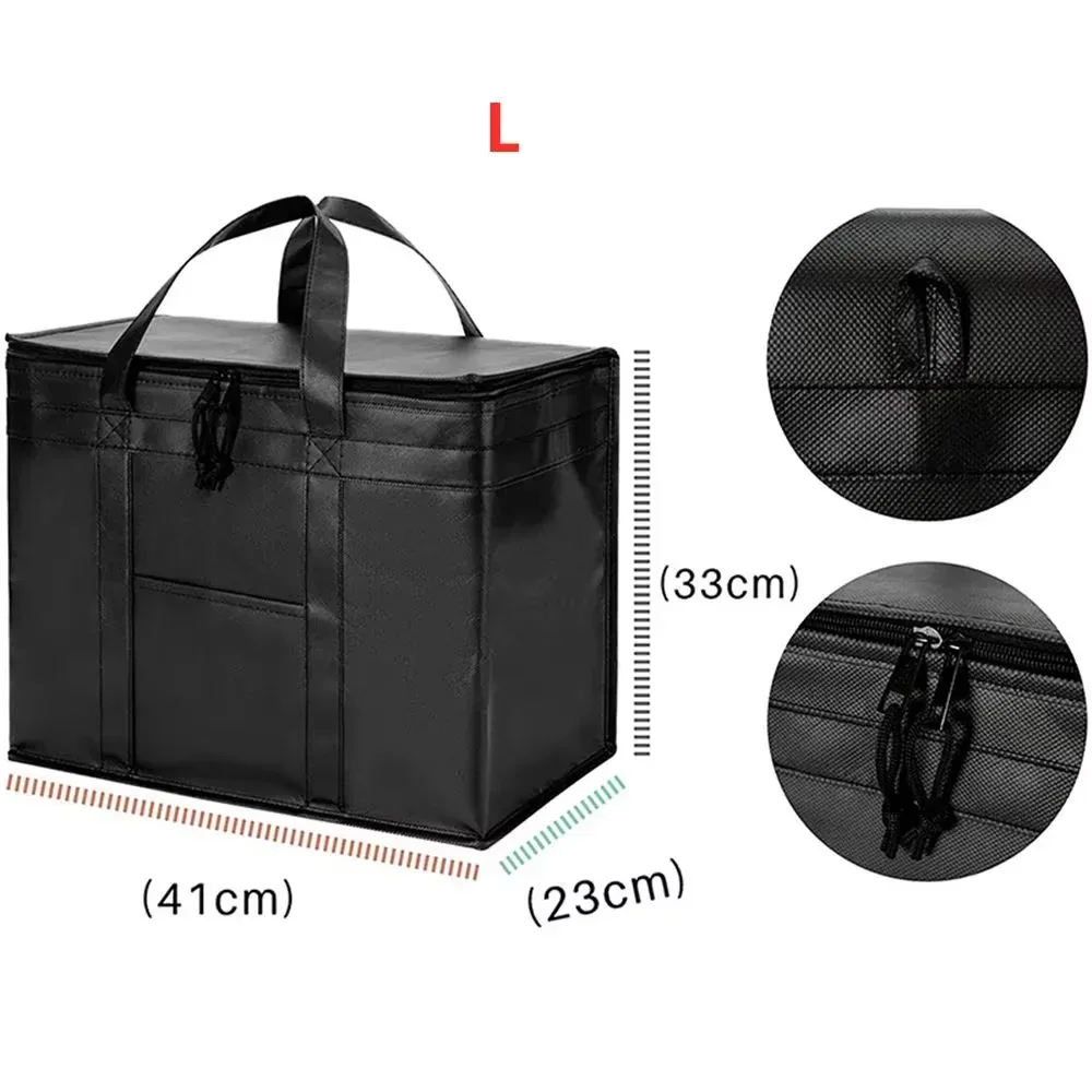 sac isotherme de voyage extra large 31l, glacière de camping, sac de pique-nique, sac isotherme pour boissons et glace, sac de rangement pour aliments et boissons